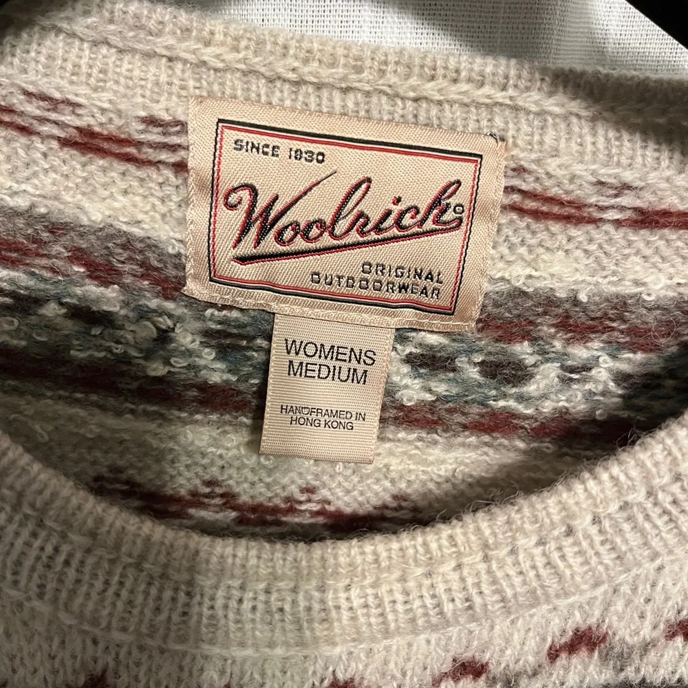 Woolrich sweater, size medium, great condition, smoke free pet free home - Picture 4 of 9